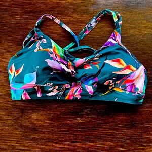 Calia Floral Bikini Top